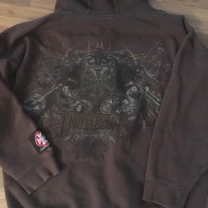 SOLD West coast choppers Full Zip Hoodie